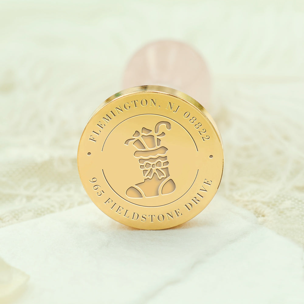 Christmas Deers Custom Address Wax Seal Stamp-26 Custom-Name-Wax-Seal-Stamp-(27-Designs)3