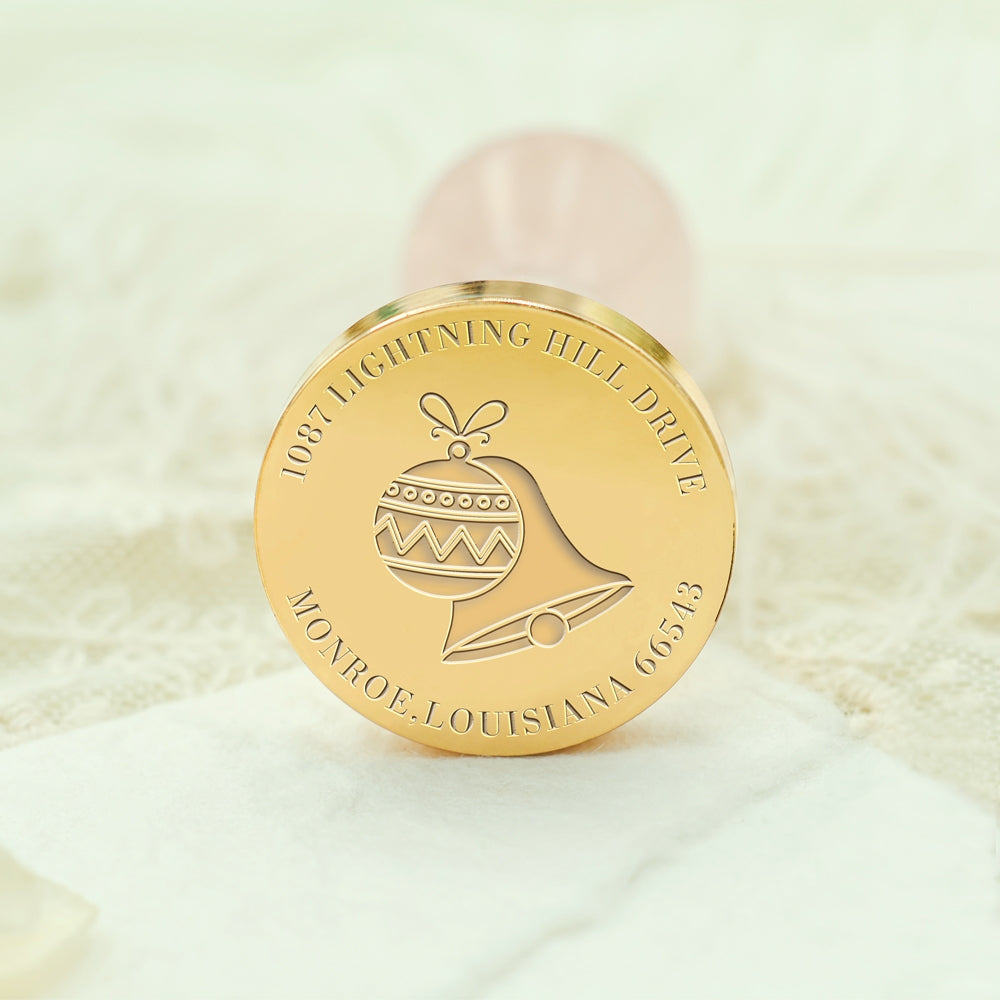 Christmas Deers Custom Address Wax Seal Stamp-9 Custom-Name-Wax-Seal-Stamp-(27-Designs)3