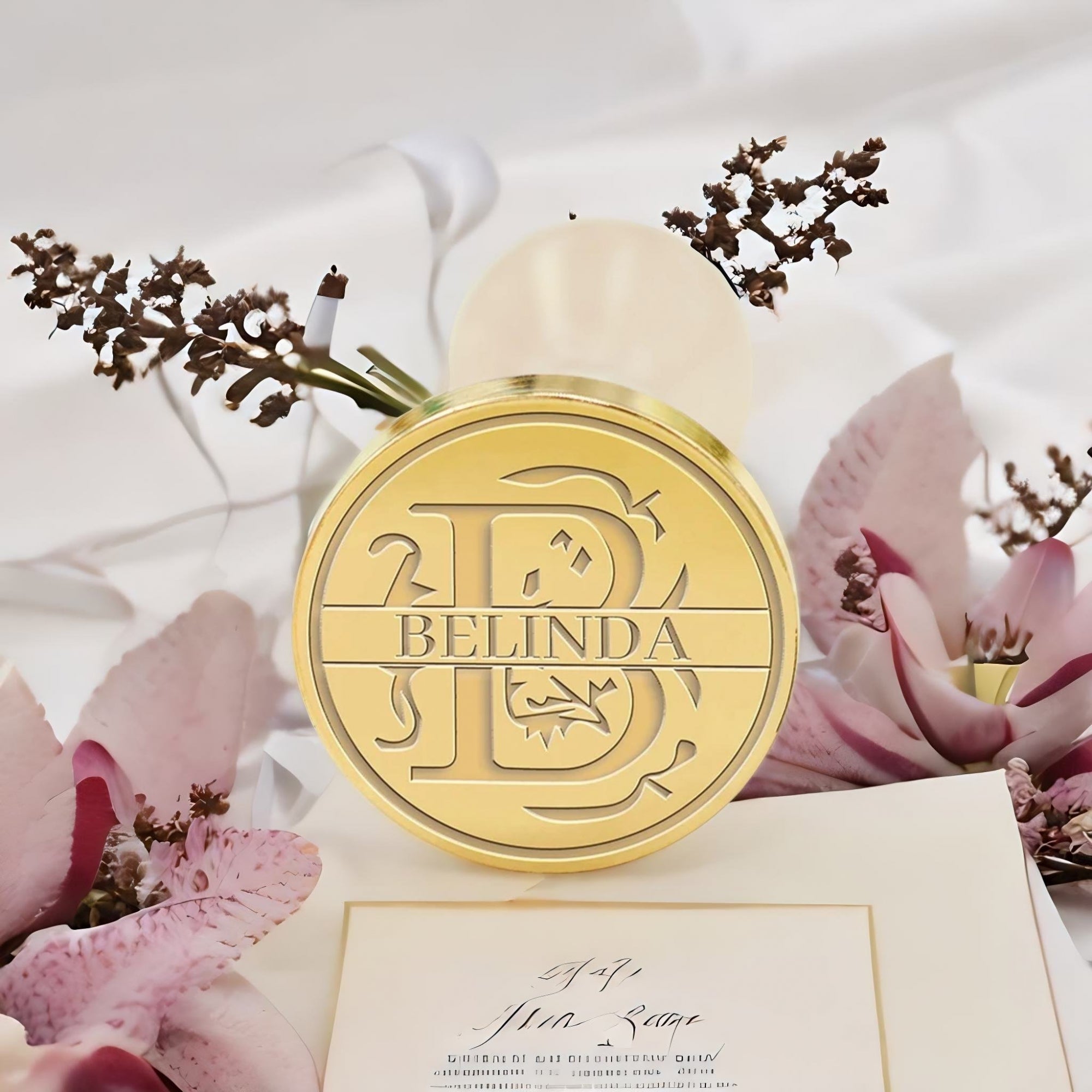 Custom Capital Letter Name Wax Seal Stamp - Letter B-1