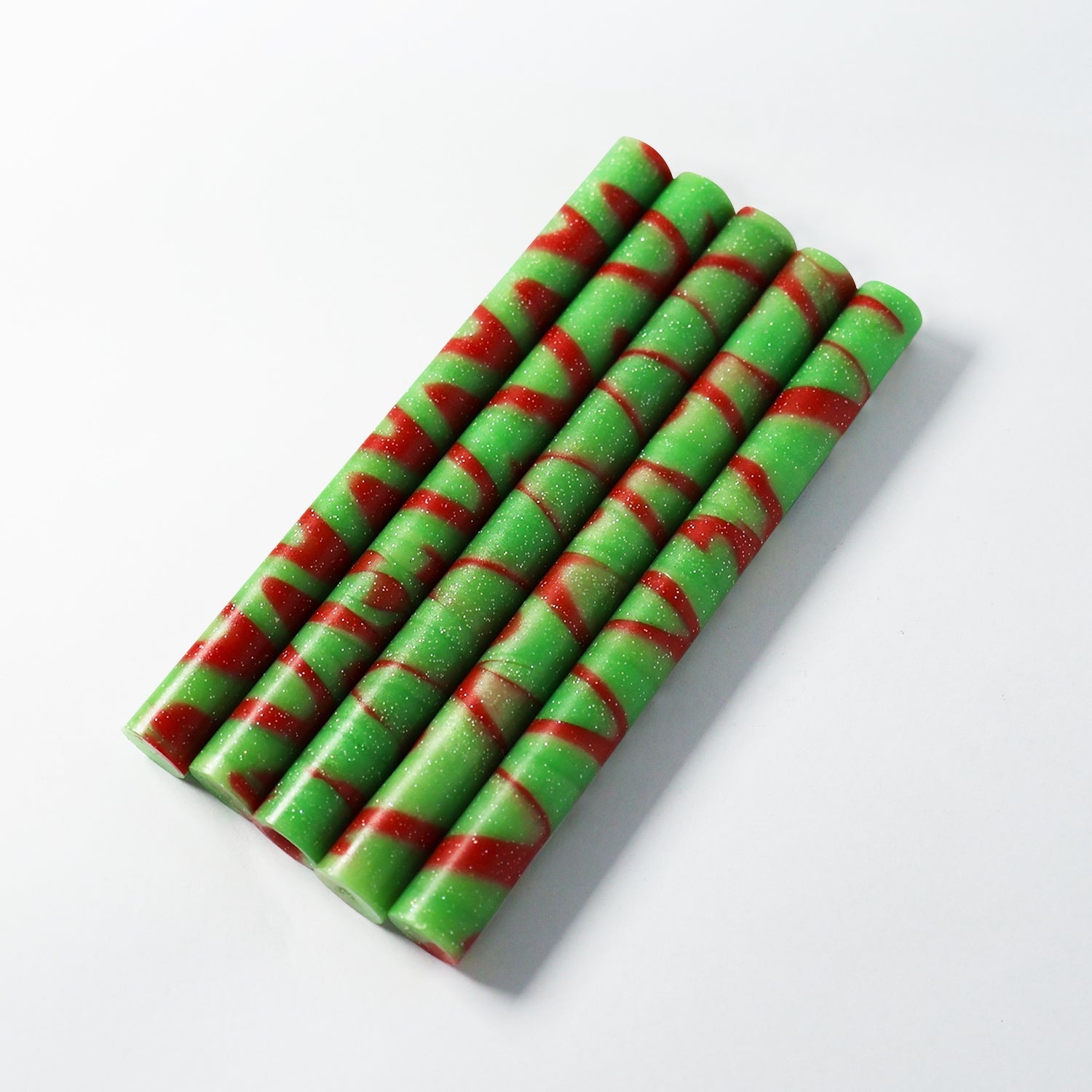 Dreamy Mixed Color Glue Gun Sealing Wax Stick - Red Green