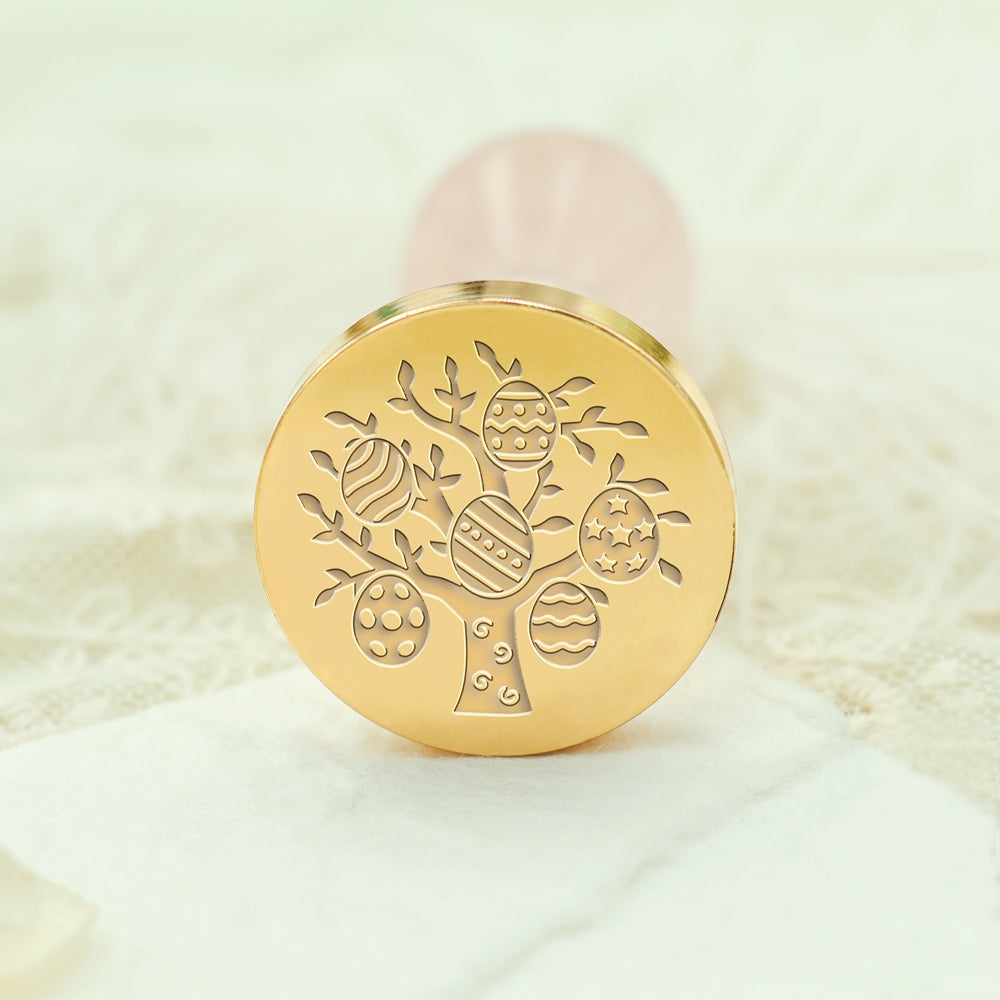 Easter Egg Tree Wax Seal Stamp - AMZDeco1