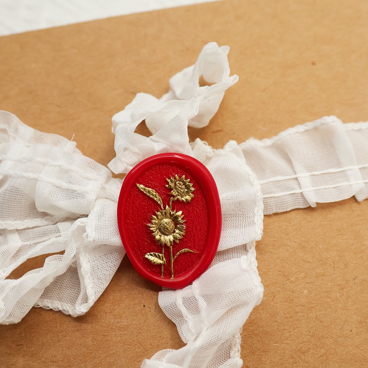 Oval Fully Customized Wax Seal Stamp with Your Own Artwork 7