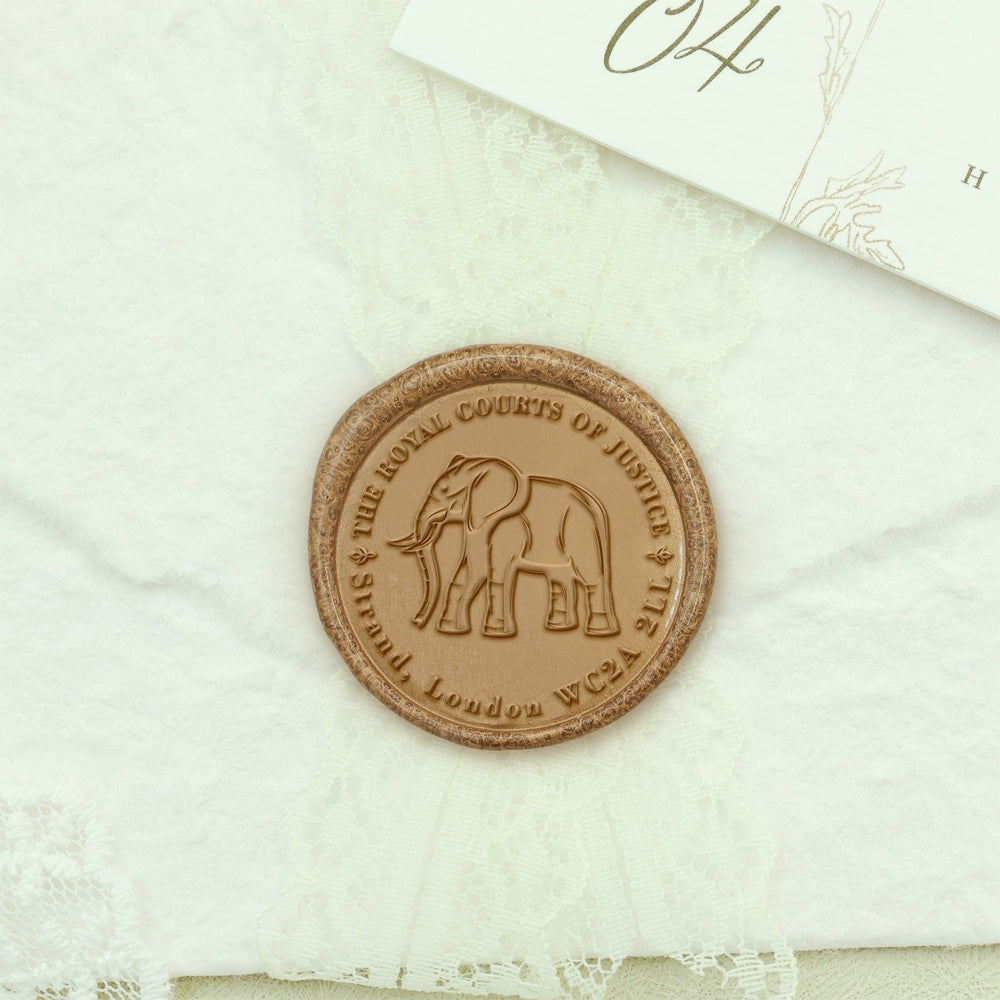 Wildlife Impressions Custom Sea Turtle Address Wax Seal Stamp-18 18-2