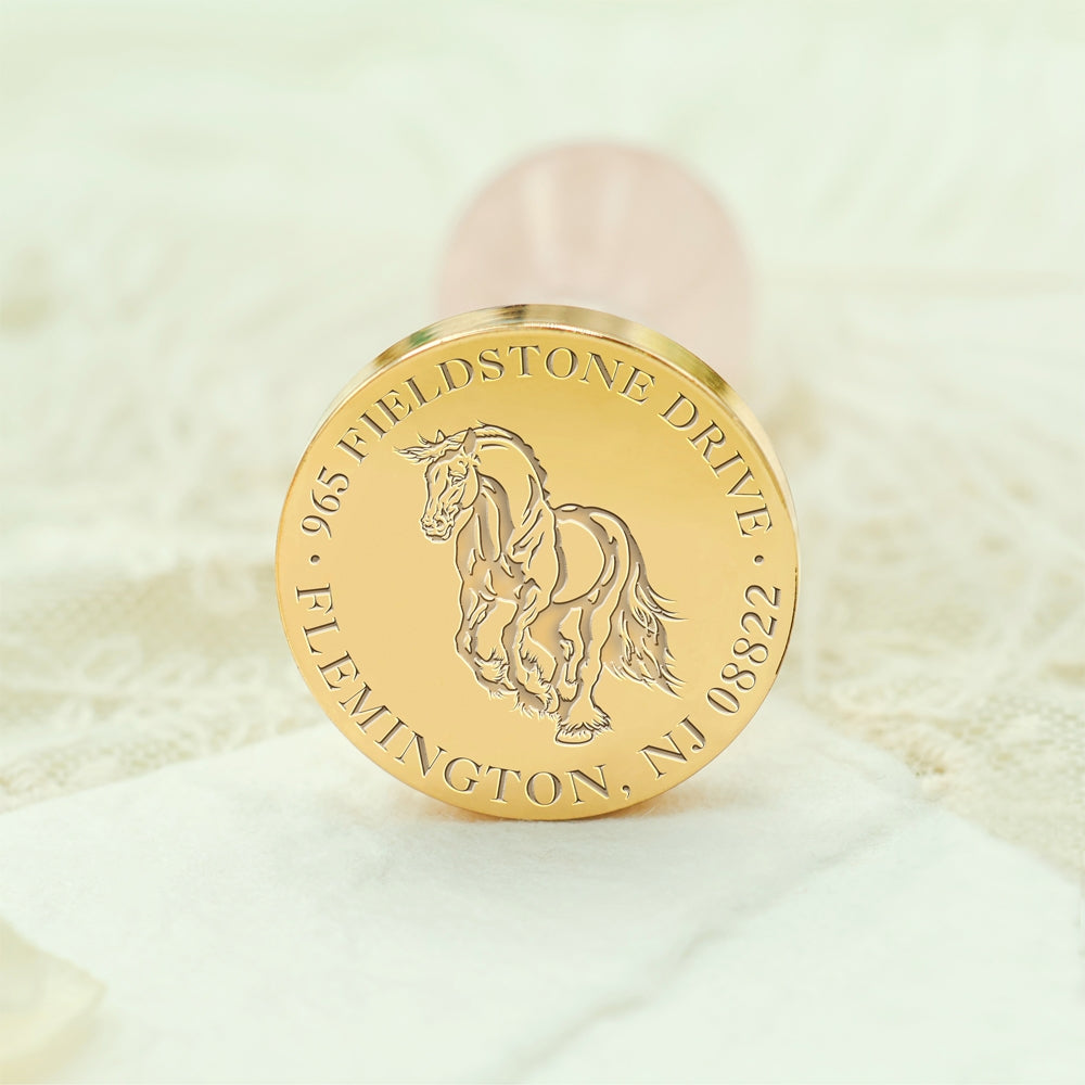 Wildlife Impressions Custom Sea Turtle Address Wax Seal Stamp-23 23-3