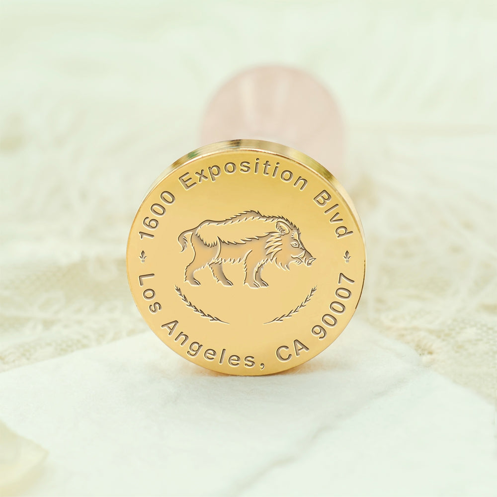 Wildlife Impressions Custom Sea Turtle Address Wax Seal Stamp-7 7-3