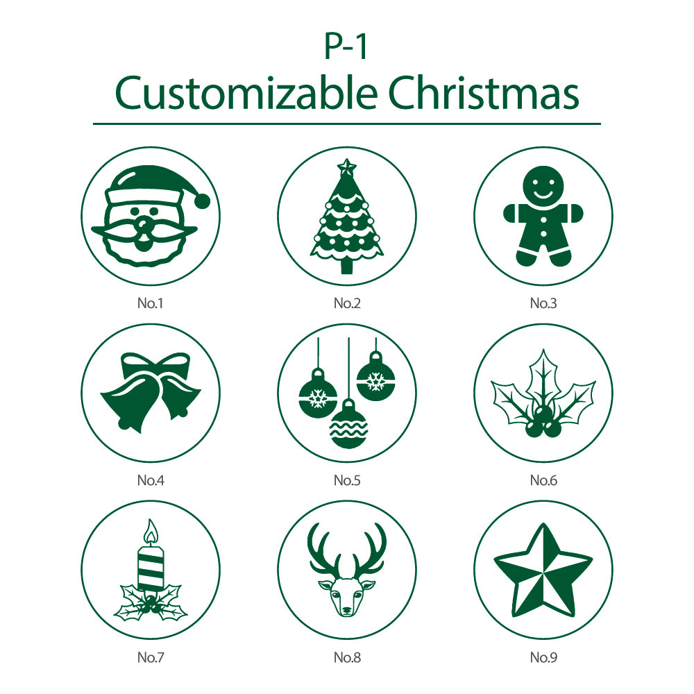 New Year Wax Seal Stamp from AMZ Deco.