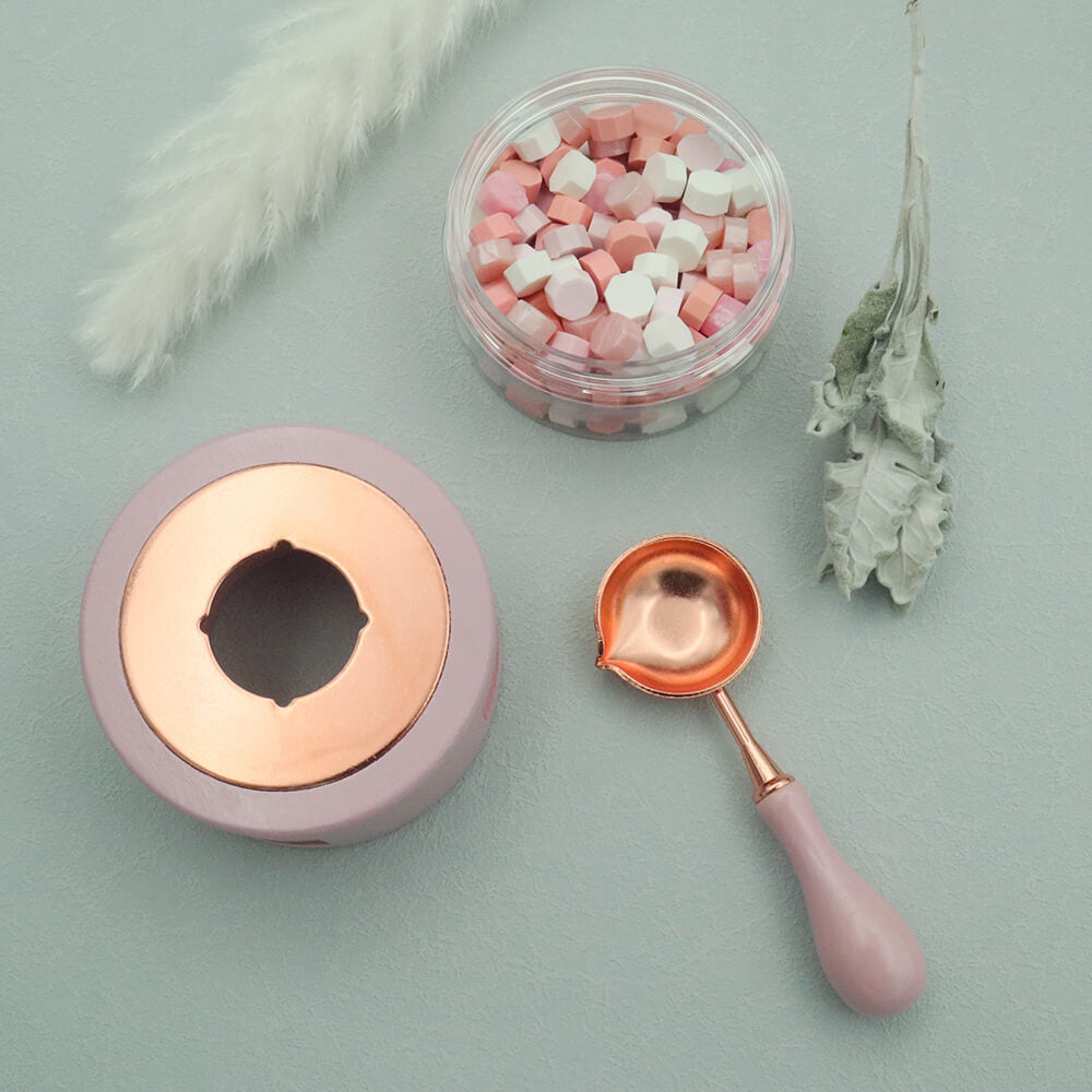 Pink Melting Furnace & Spoon