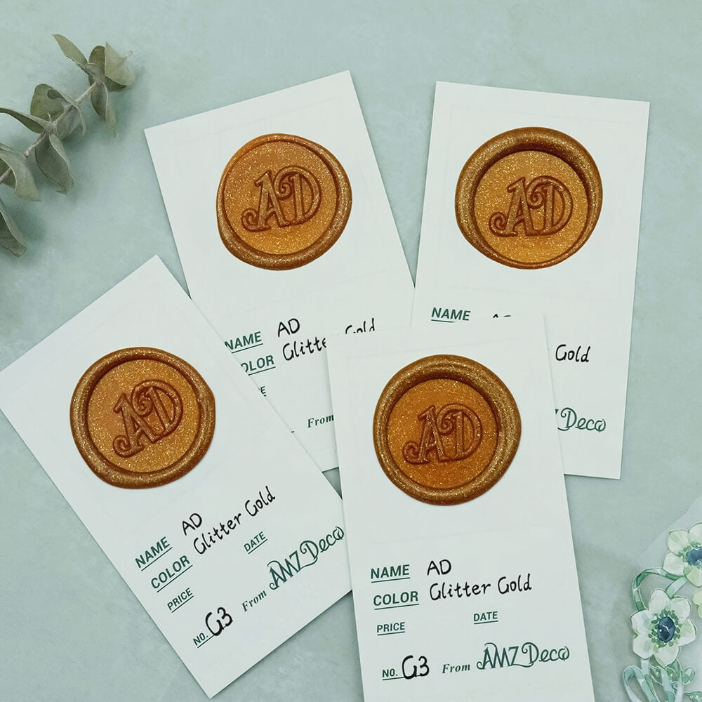 AMZ Deco Glitter Cyan Flexible Glue Gun Sealing Wax Stick