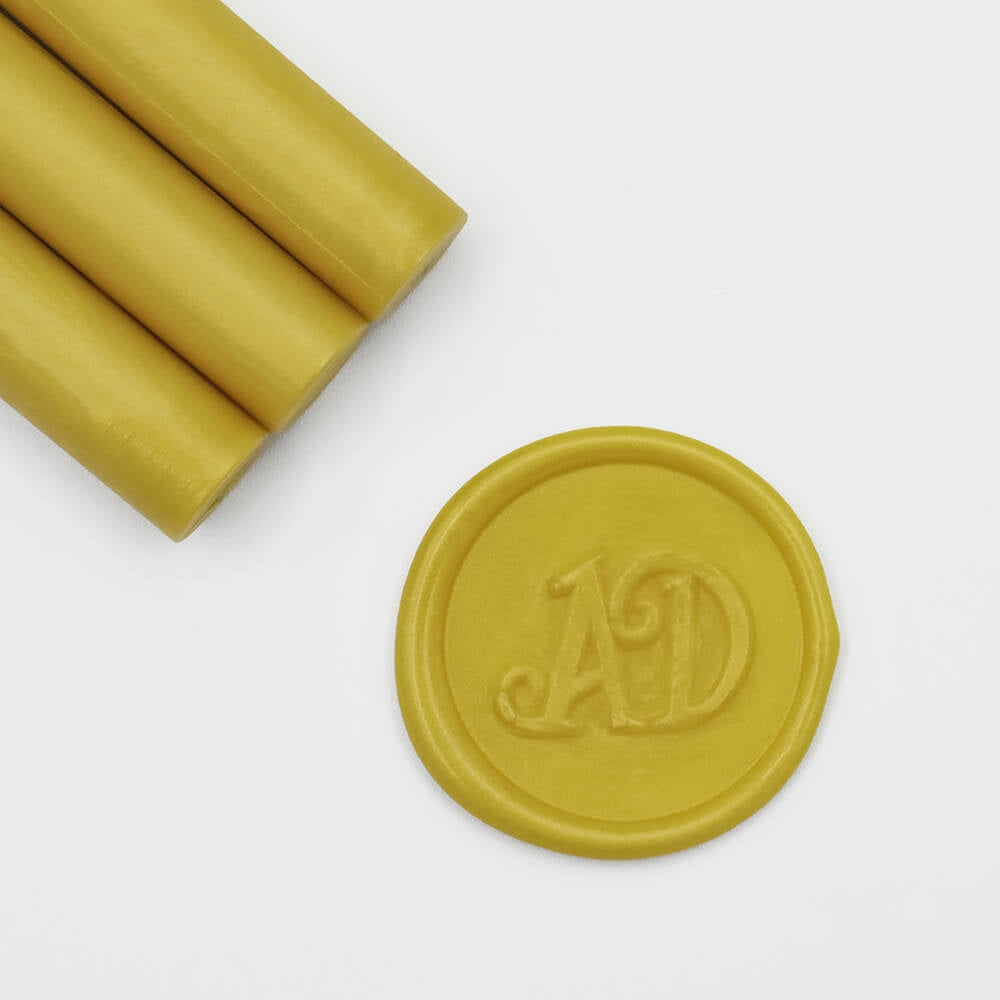 AMZ Deco Golden Yellow Glue Gun Sealing Wax Stick