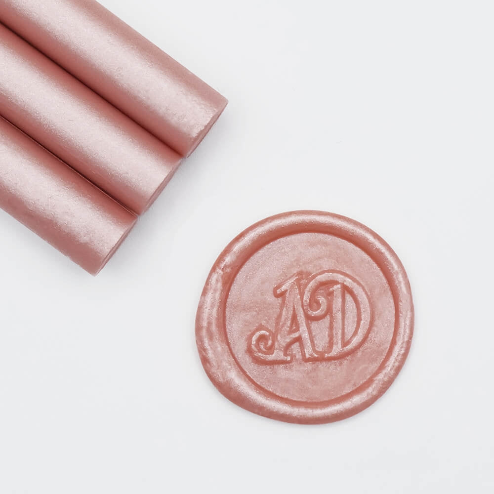 Rose Gold Pink Sealing Wax Stick