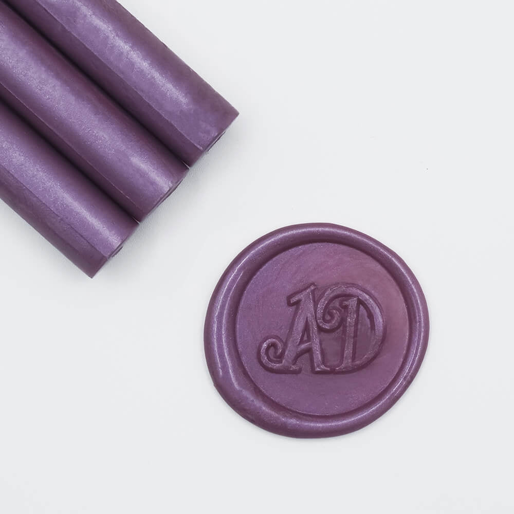 Lilac Glue Gun Sealing Wax Sticks - Flexible & Mailable