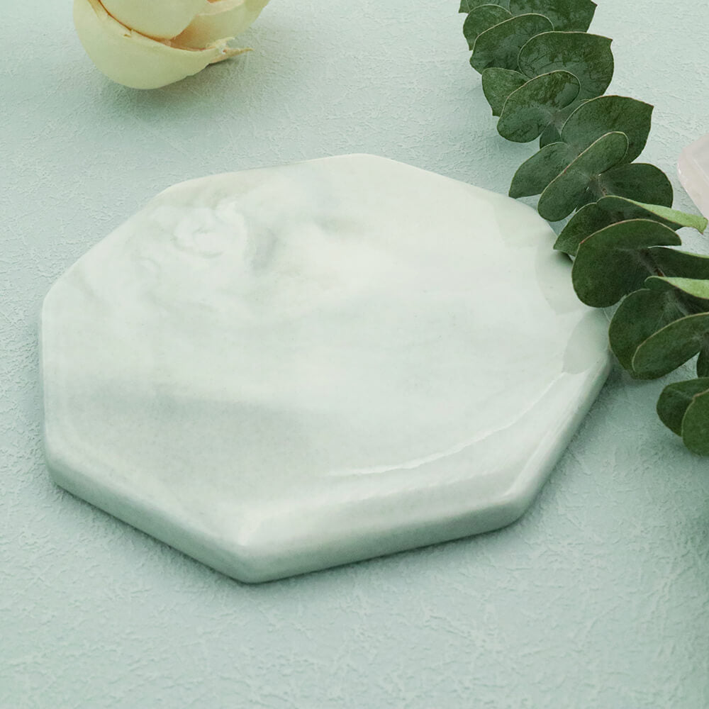 White Marble Non-stick Pad