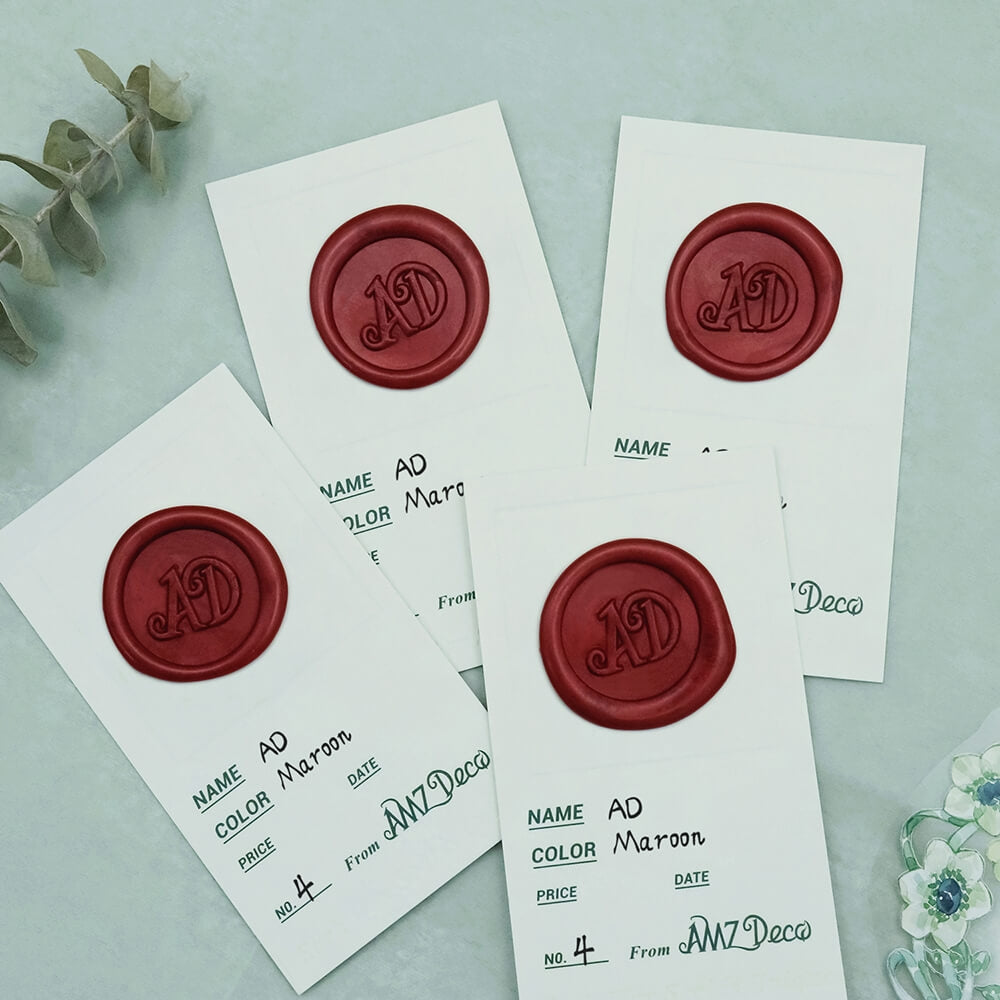 AMZ Deco Maroon Wickless Glue Gun Sealing Wax Stick