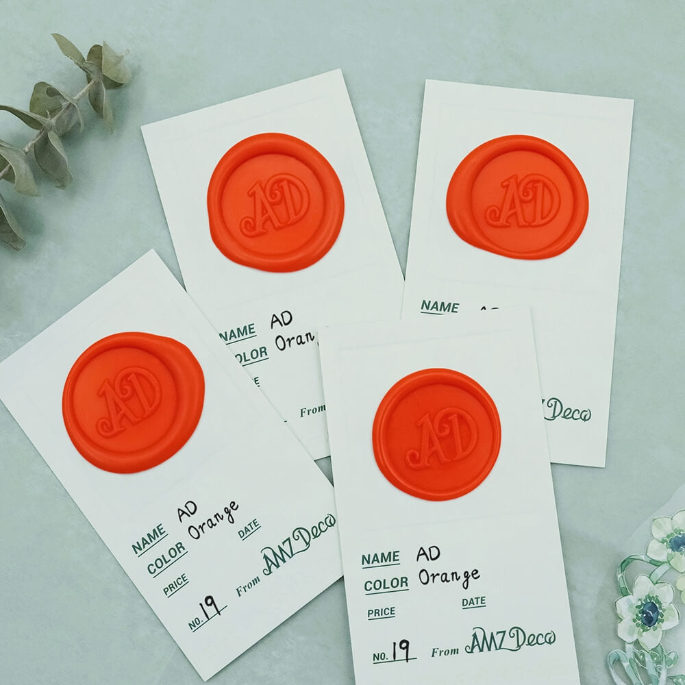 AMZ Deco Orange Flexible Glue Gun Sealing Wax Stick