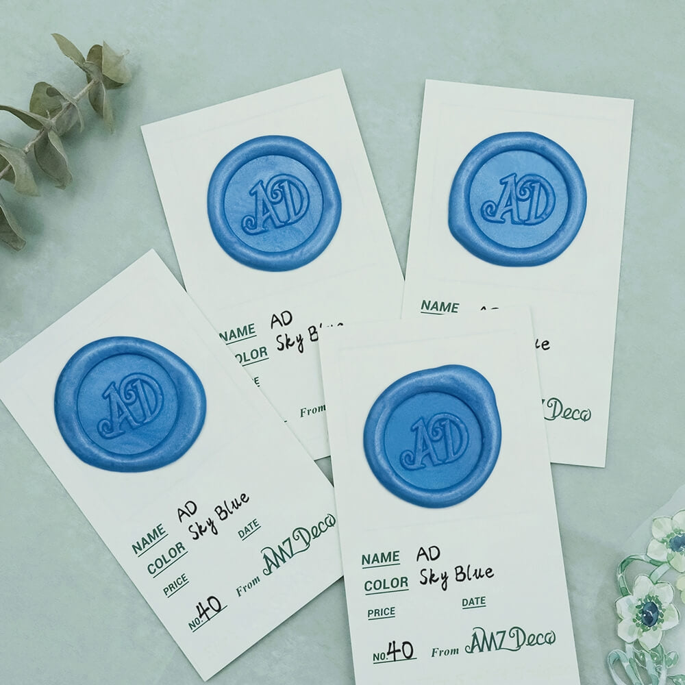 AMZ Deco Sky Blue Flexible Glue Gun Sealing Wax Stick