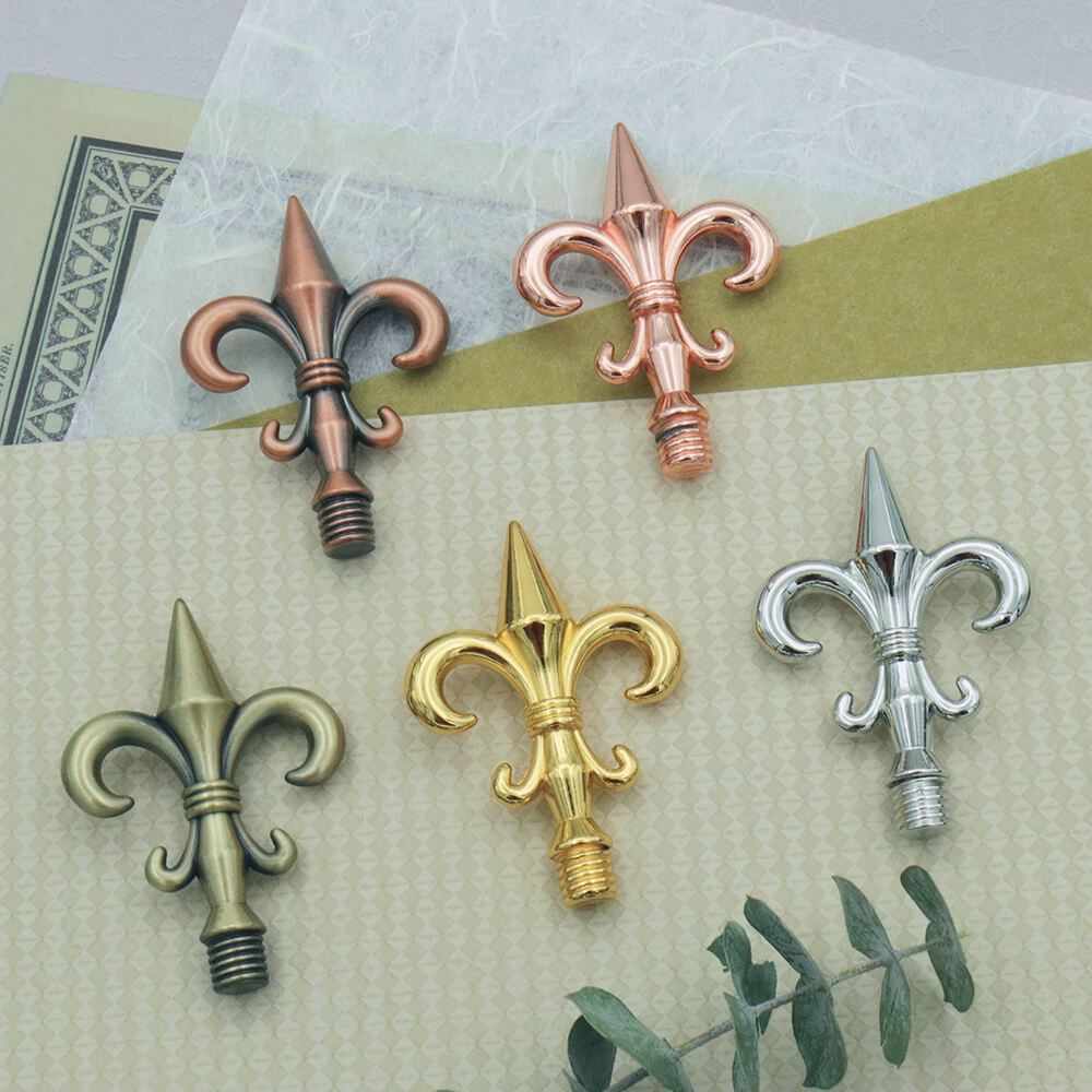 Detachable Fleur-de-lis Wax Stamp Handle by AMZ Deco 5 colors