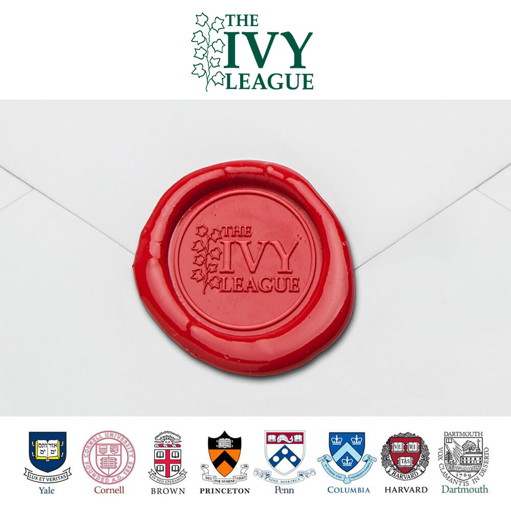 Ready Made Wax Seal Stamp - Ivy League Universities' Coats of Arms Wax Seal Stamp