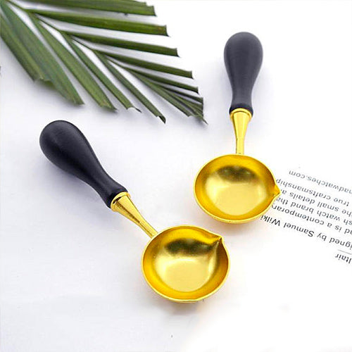 Wax Sealing Kit with Spoon and Tongs, Great Tool for Melting Wax