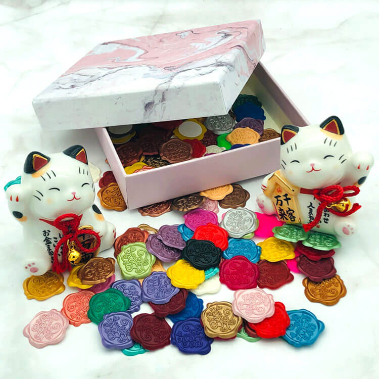 Love Self Adhesive Wax Seal Sticker (41 colors)