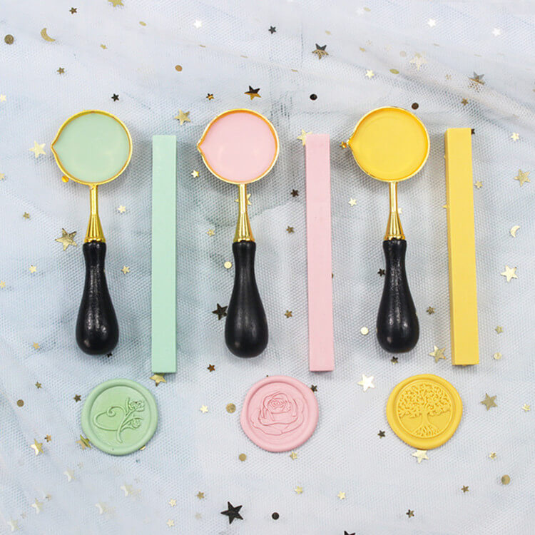 Matte Pastel Wickless Sealing Wax Stick (20 Colors) page1