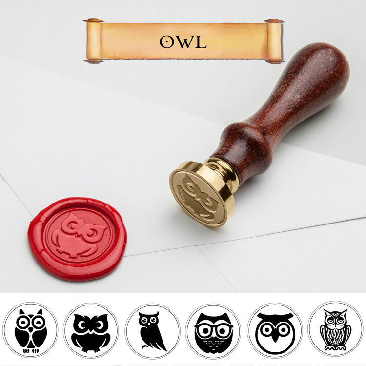 Owl Wax Seal Stamp - Harry Potter Wax Stamp & Sealing Wax