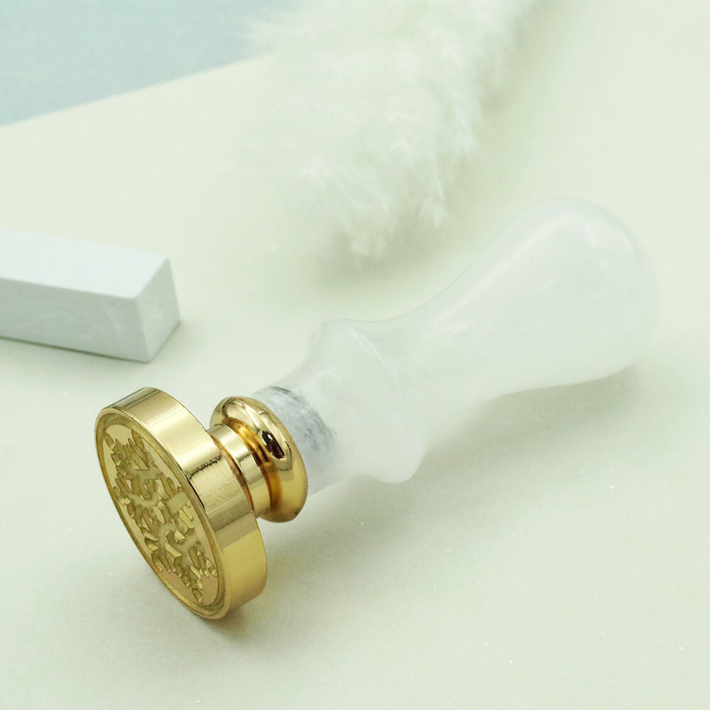White Quartz Wax Stamp Handles by AMZ Deco Wax Seal