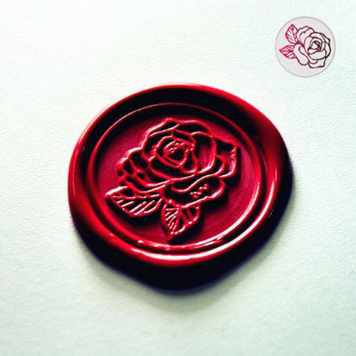 Wax Seal Pack: Rose Gold Flowers Collection — Calligraphy by