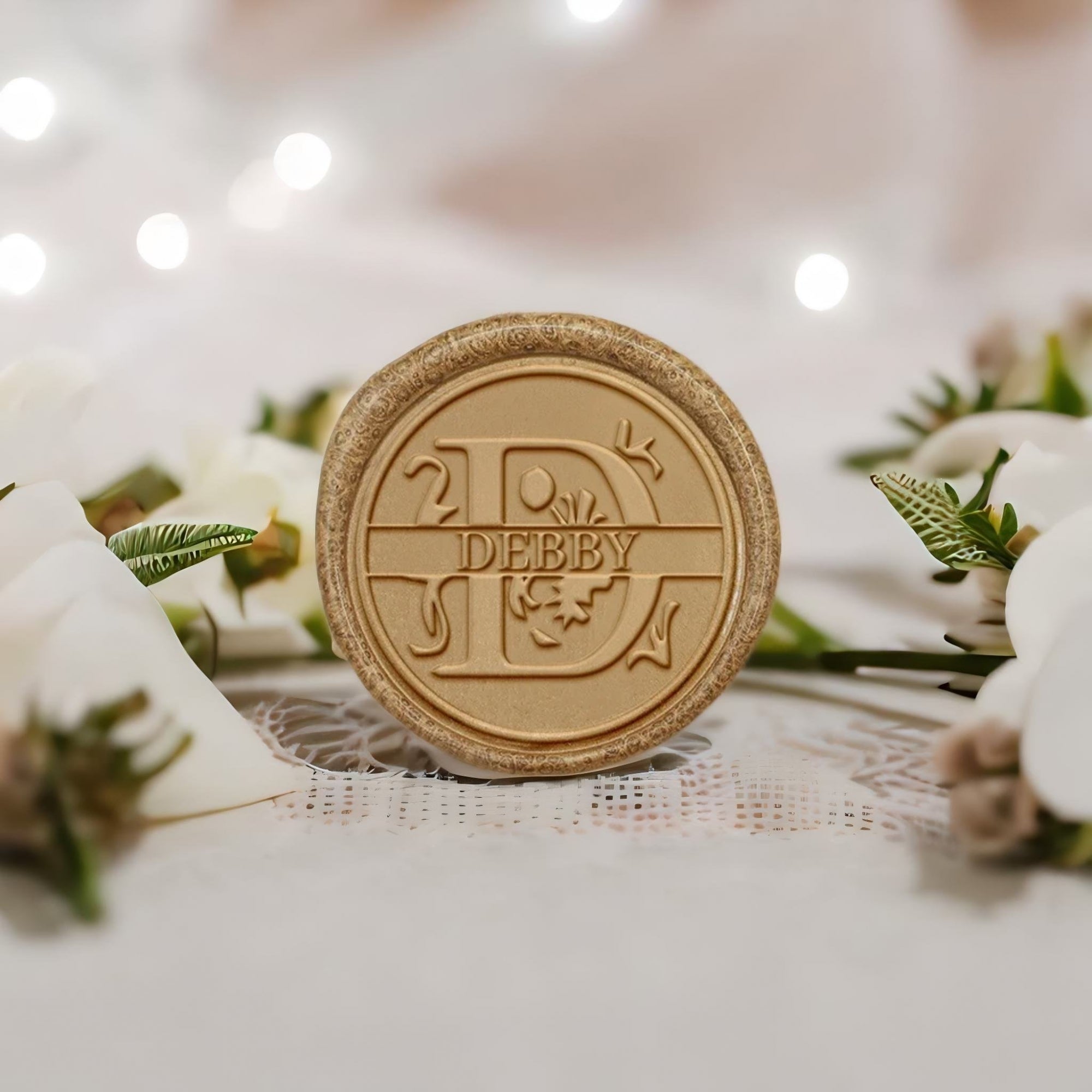 Custom Capital Letter Name Wax Seal Stamp - Letter D-2