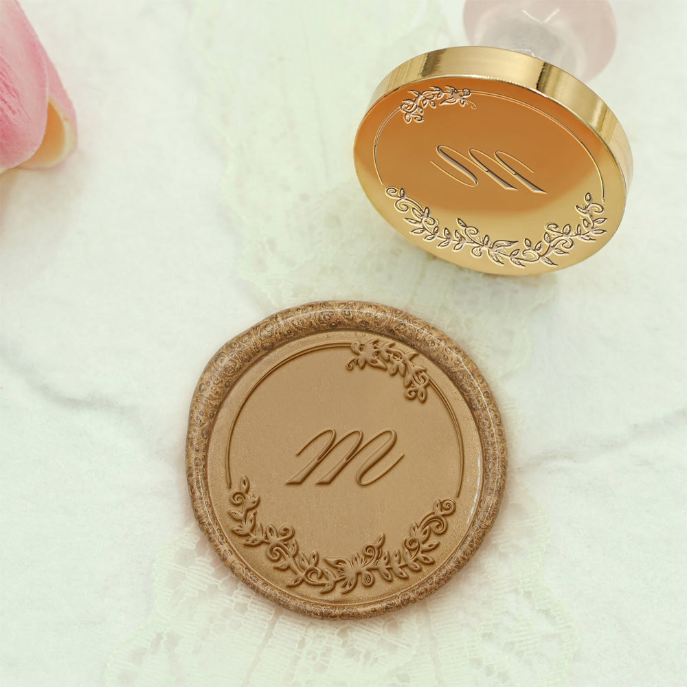 Custom Single Letter Wax Seal Stamp - Style 11 11