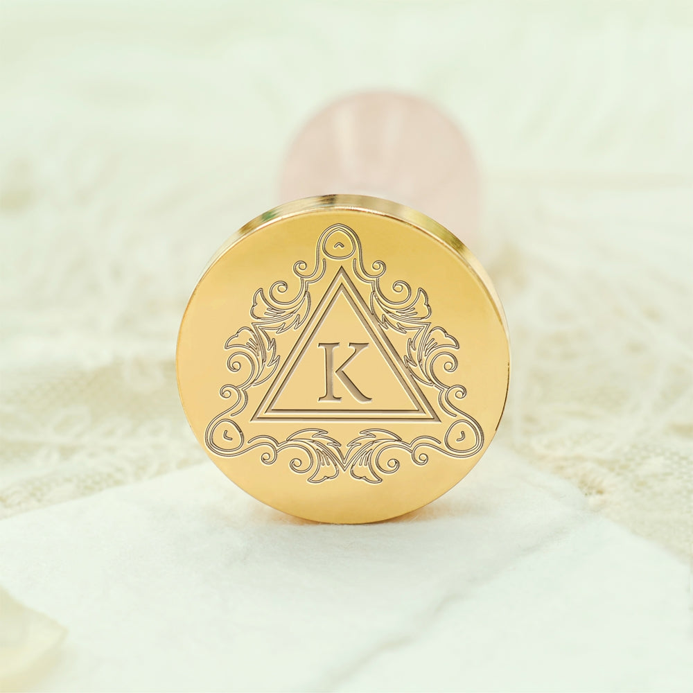 Custom Single Letter Wax Seal Stamp - Style 3 3-3