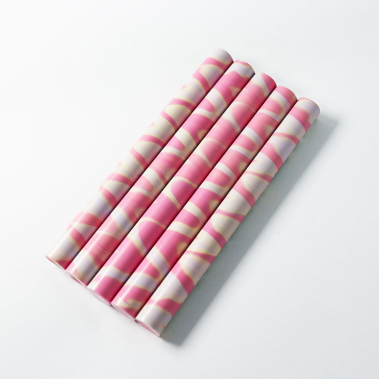 Dreamy Mixed Color Glue Gun Sealing Wax Stick - Pink White