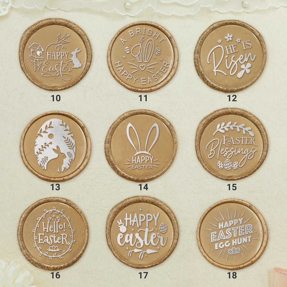 Easter Wax Seal Stamp (27 Designs) - AMZ Deco4