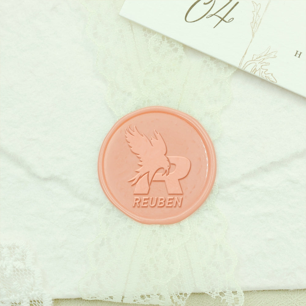 Flying Bird Custom Name Wax Seal Stamp-1