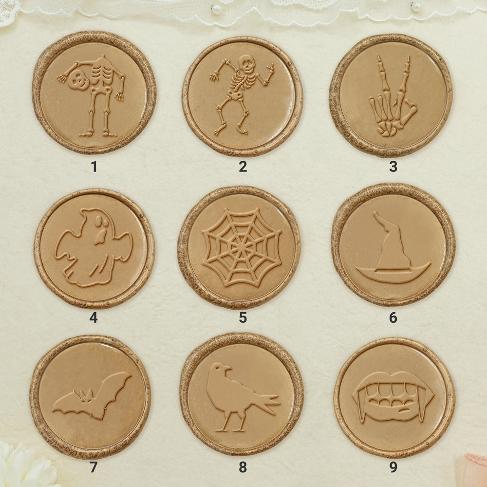 Halloween Wax Seal Stamp (18 Designs)23