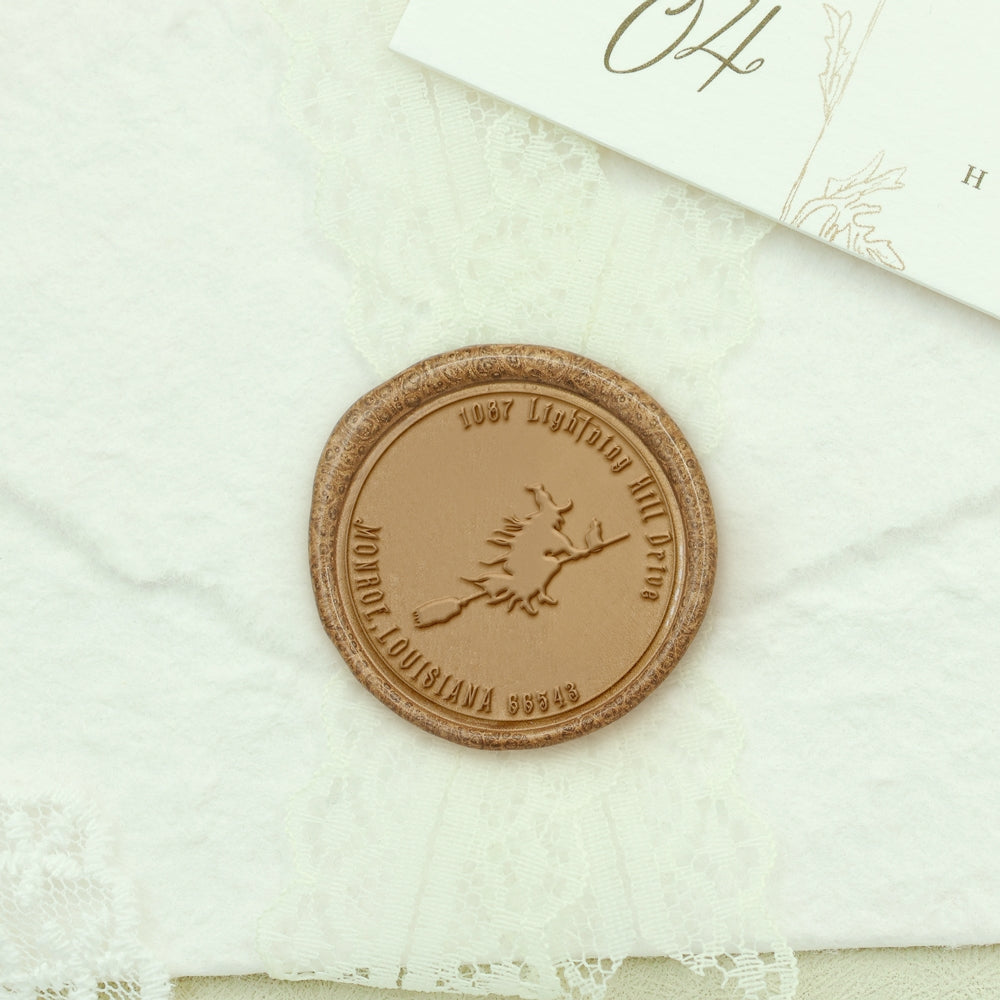 Halloween Custom Address Wax Seal Stamp - Style 271