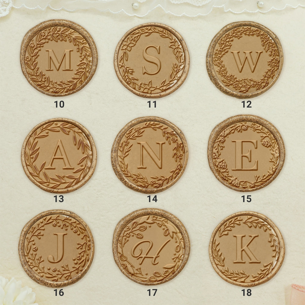Name Wax Seal Stamp - （27 Design） -sku2