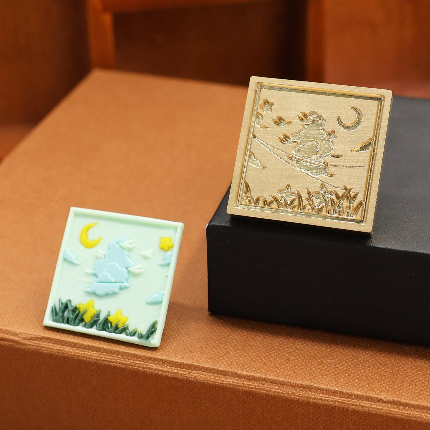 Custom made Wax Seal Stamp, any design, with box and accessories