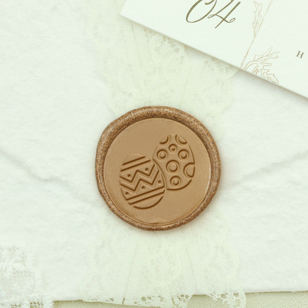 Two Easter Eggs Wax Seal Stamp - AMZDeco2