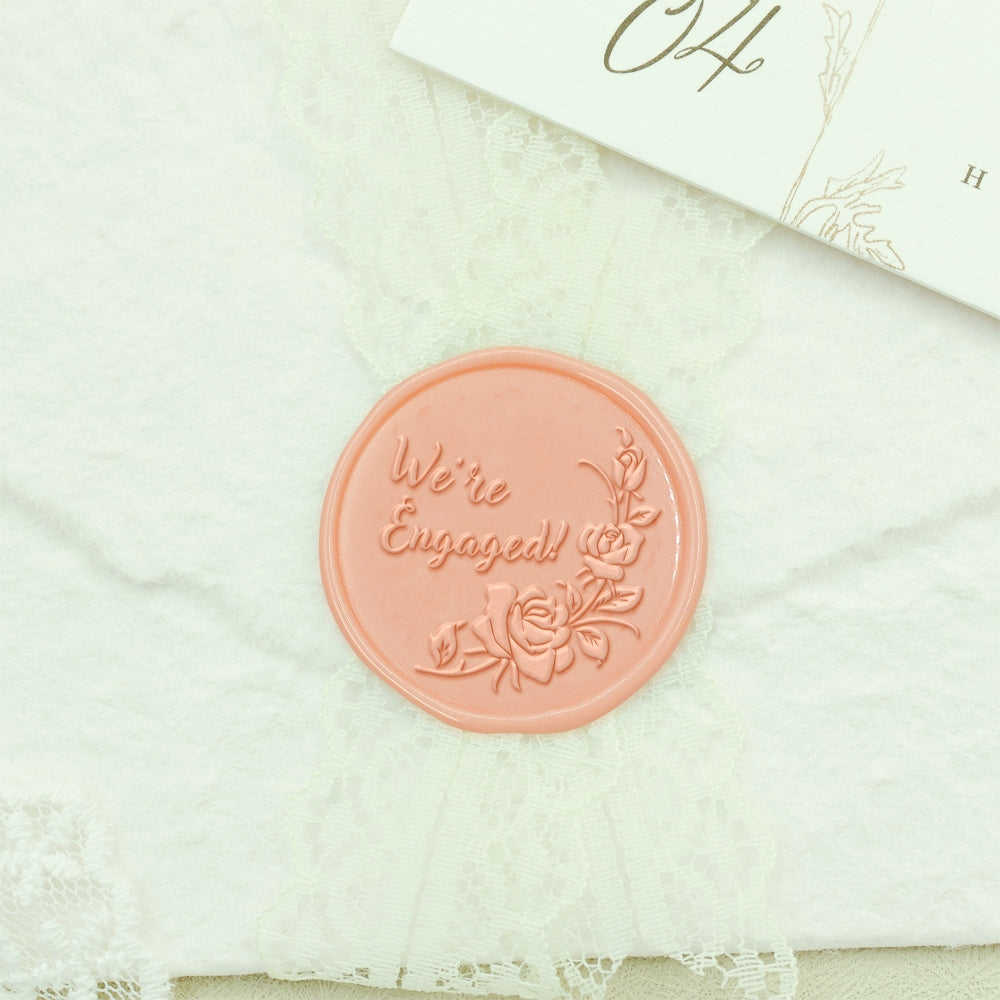 Wedding Symbol Wax Seal Stamp - Style 9 9-2
