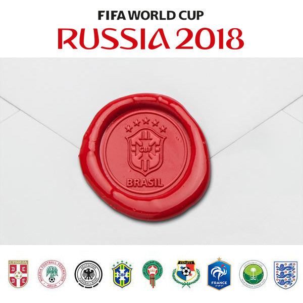 FIFA World Cup Team Logo Wax Seal Stamp