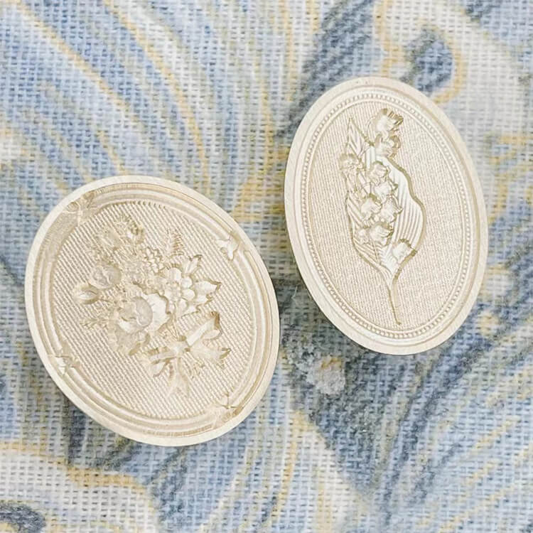 3D Relief Bouquet Wax Stamp 2 from Amz Deco.