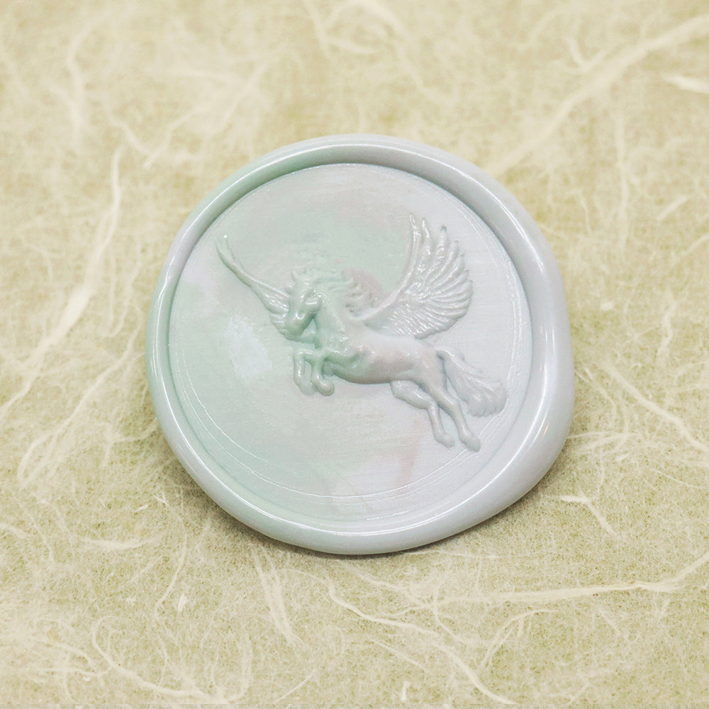  beautiful 3D relief pegasus wax seal stamp from AMZ Deco.