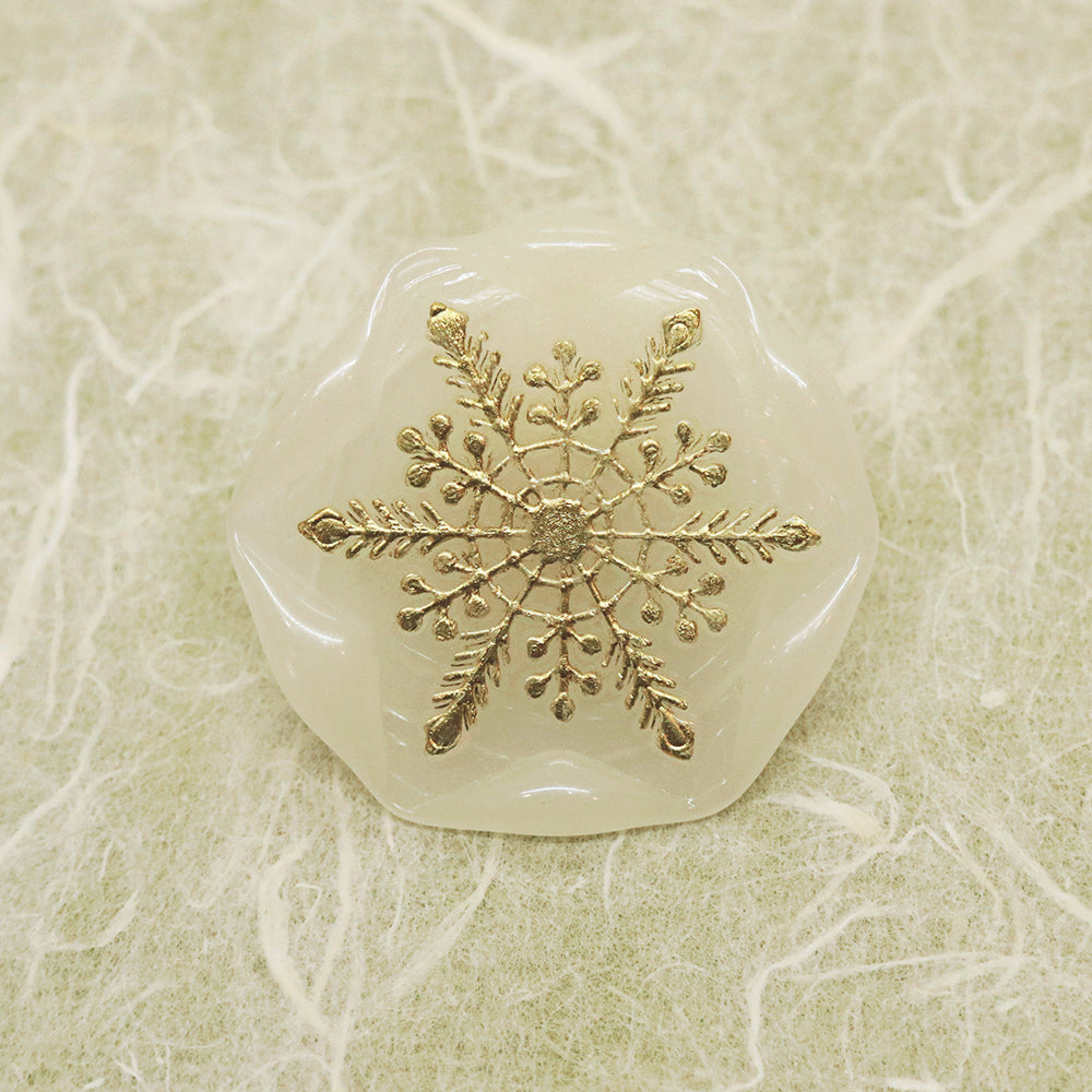 snowflake wax seal stamp from AMZ Deco.