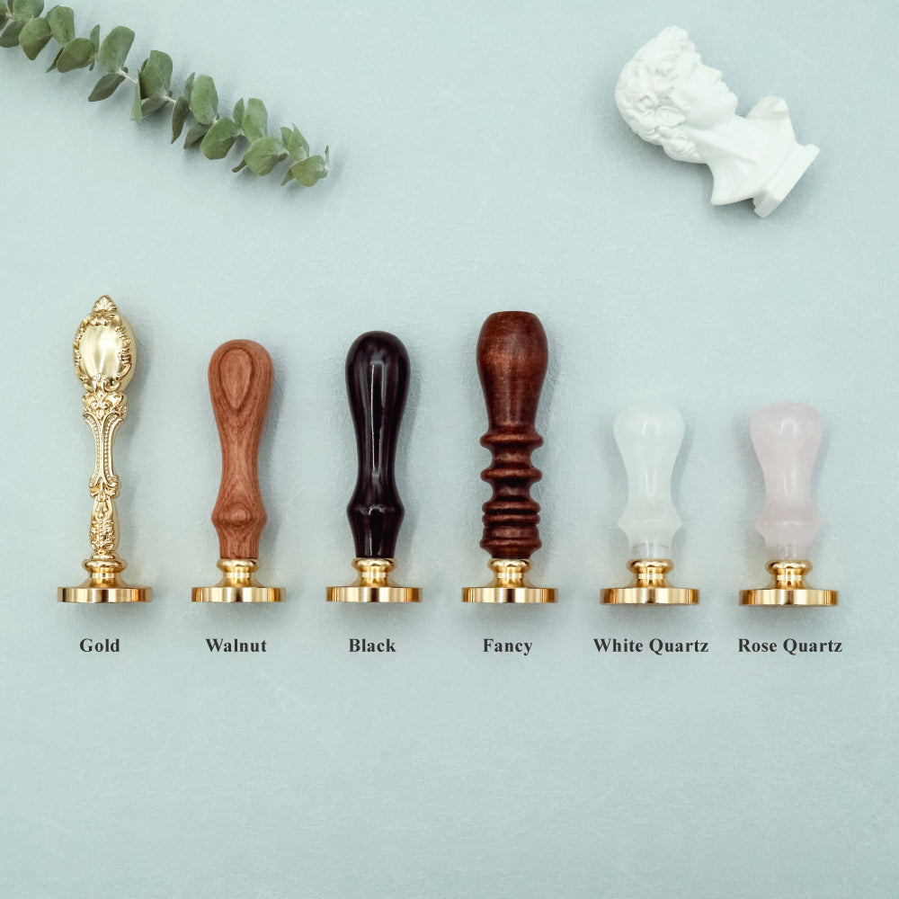 AMZ Deco wax s eal stamp handle collection