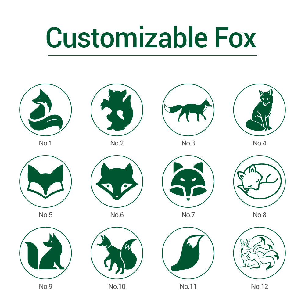 Wax Seal Stamp Set, YOSENLING 6 Pcs Starry Animal Cat Fox Wax Seal Stamp Kit, Vintage Personalized Wax Seal Stamp for Letter Cards Invitations,Gift