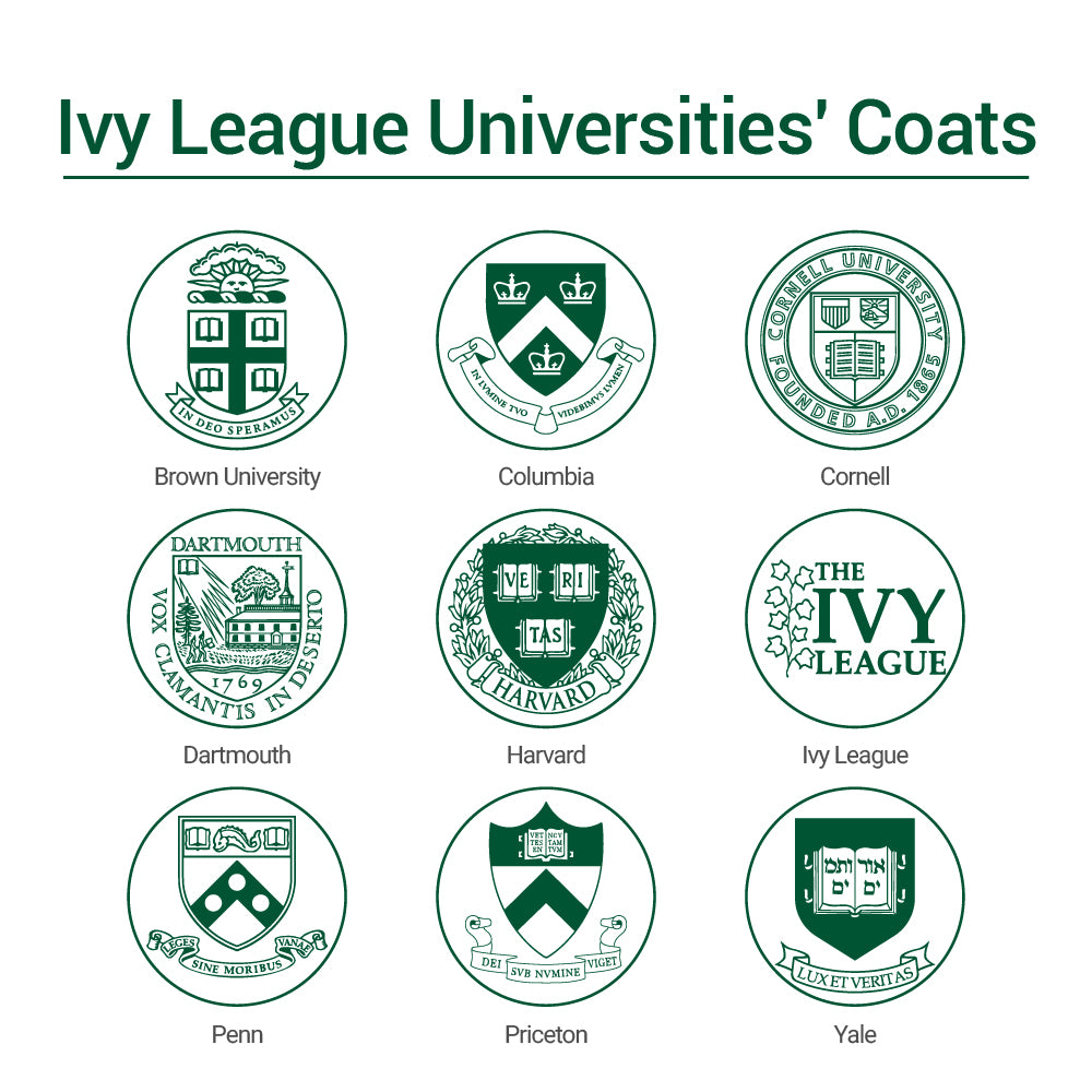 Ivy Universities' Coats of Arms Wax Seal Stamp from AMZ Deco.