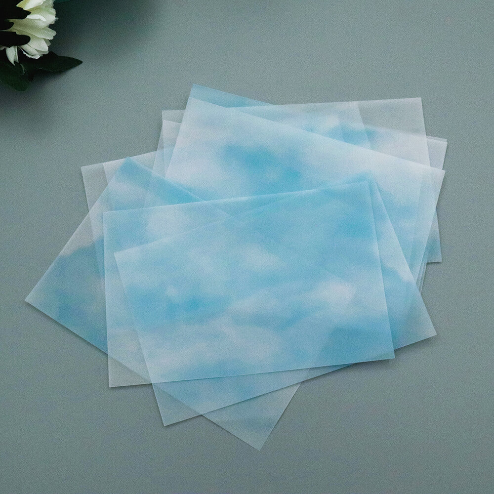 Blue Sky Tracing Paper from AMZ Deco