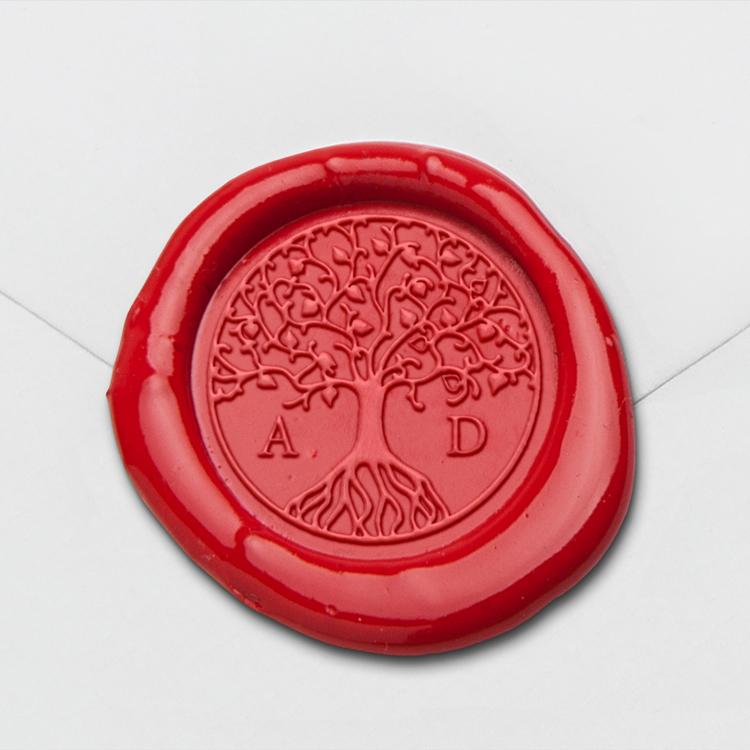 Customizable Tree of Life Wax Seal Stamp