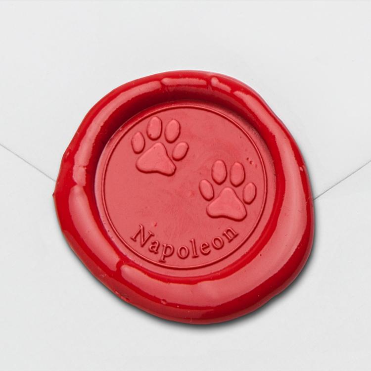 Custom Dog Wax Stamp