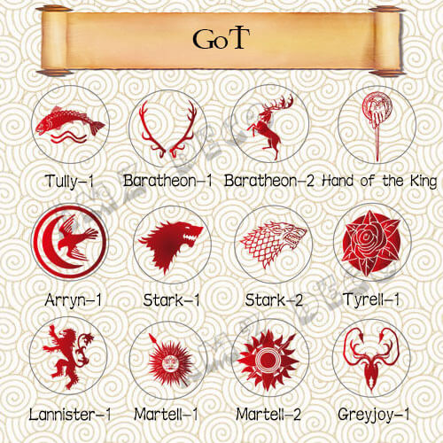 Game of Thrones Wax Seal Stamp - Stark
